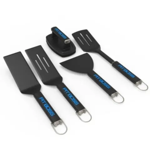 Grillbesteck Set ULTIMATE 5teilig Plancha Tool Set – Bild 1