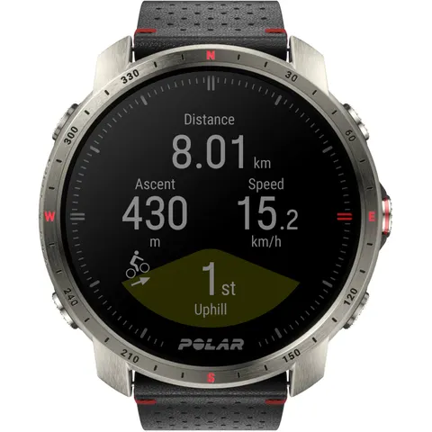Smartwatch Polar Grit X Pro – Silber – Bild 1