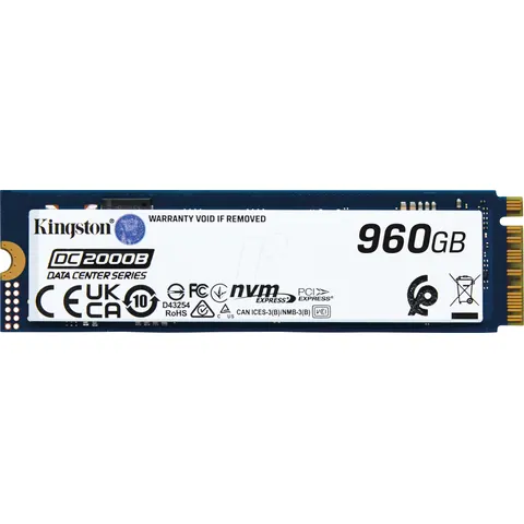 Kingston Technology - Interne SSD - M.2 - SSD - 960GB – afbeelding 1