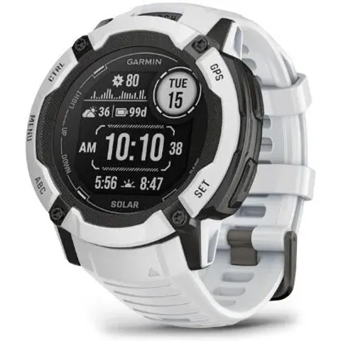 Garmin Instinct 2X Solar Smartwatch 50mm - Whitestone – image 1