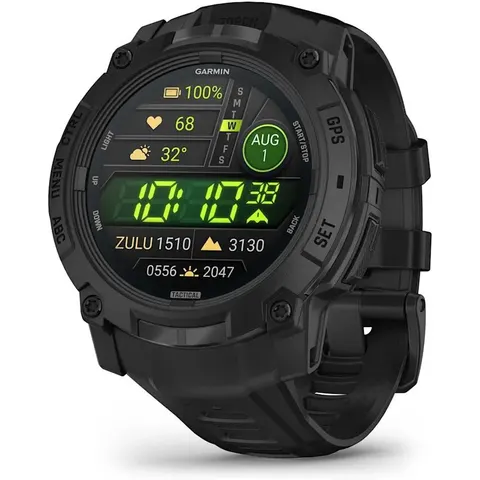 Garmin Instinct® 3 50mm Tactical AMOLED Schwarz – Bild 1