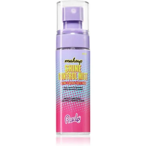 Rude Cosmetics - Shine Control Lasting Makeup Mist 60ml – immagine 1