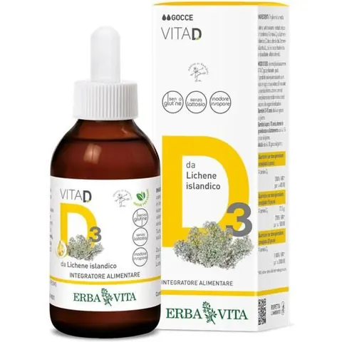 Erba Vita D Gocce 50 ml – immagine 1