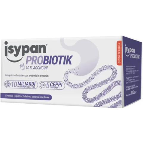PHARMAIDEA Srl Isypan Probiotik, 10 flaconcini – immagine 1