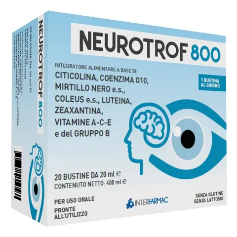 interfarmac Neurotrof 800 16 bustine – immagine 1