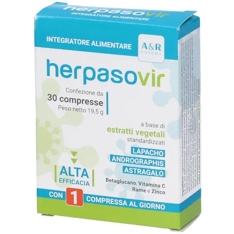 a&r pharma Herpasovir 30 compresse – immagine 1