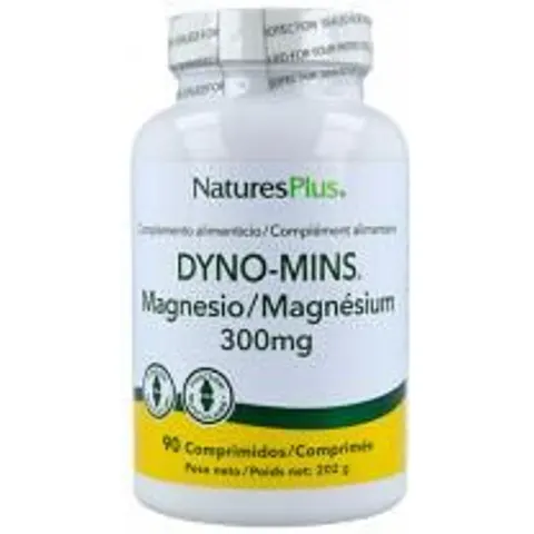 Natures Plus Dyno Mins Magnesium 300 mg 90 Tablets – image 1