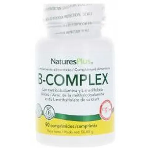 NaturesPlus B-complex 90 comp – imagen 1