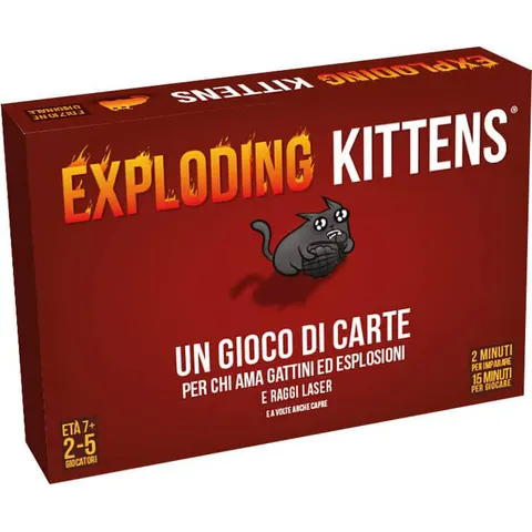 ASMODEE CARTE DA GIOCO Exploding Kittens – immagine 1