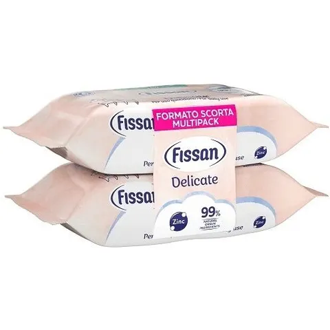 fissan salviette delicate new bipack 70 pezzi – immagine 1