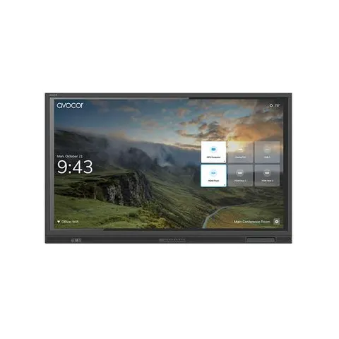 Avocor E series E-40 Series 75" 4K IR LED Interactive Display – image 1