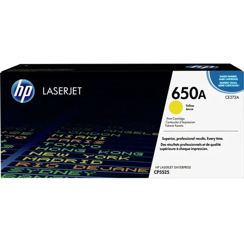 HP 650A toner amarillo – imagen 1