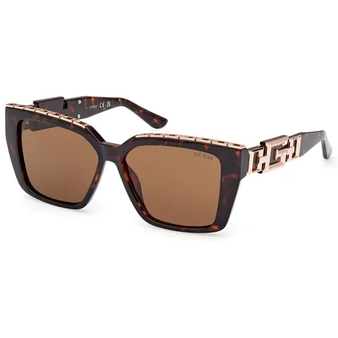 Guess Gu7915 Zonnebril Bruin Man – afbeelding 1