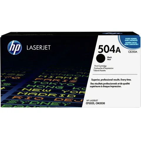 HP 504A (CE250A) - Noir - Toner Noir – image 1