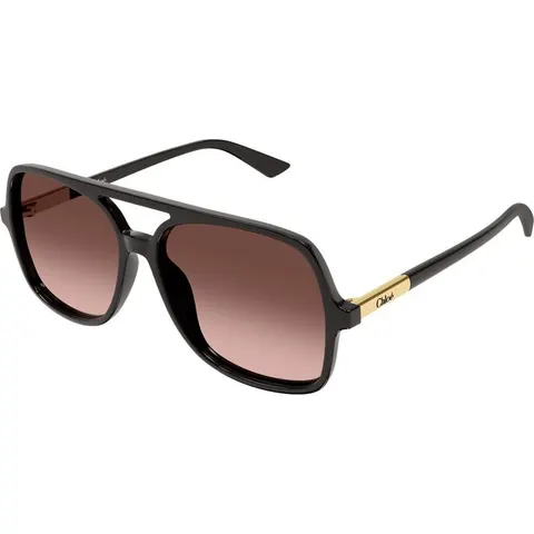 CHLOE Occhiali da sole CH0364S marrone – Grigio – immagine 1