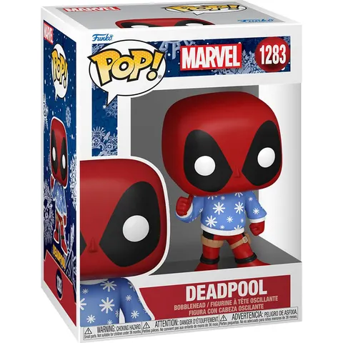 Funko Deadpool - Holiday POP Deadpool 9 cm Verzamelfiguur - Multicolours – afbeelding 1