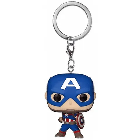 Funko Pocket Keychain Marvel - Captain America Keychain (New Classics) – afbeelding 1