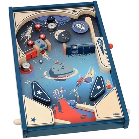 Vilac Pinball de madera el espacio – imagen 1
