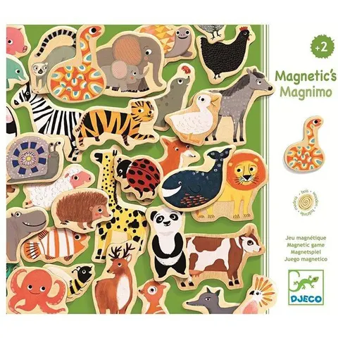 Djeco houten magneten Magnimo – afbeelding 1