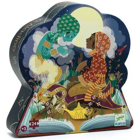 Djeco - Puzzel Aladin - 24 Stukjes – afbeelding 1