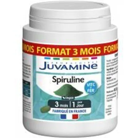 Juvamine Spiruline 90 Comprimés - Boîte 90 comprimés – image 1