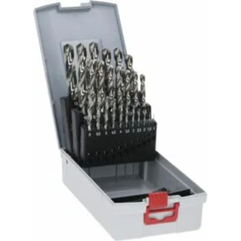 Bosch PRO 25 Piece HSS-G Drill Bit Set – image 1