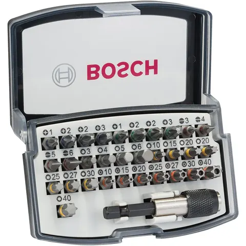 Bosch 32 Piece Screwdriver Bit Set – image 1