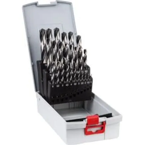Bosch 25 Piece PointTeq HSS Drill Bit Set – image 1