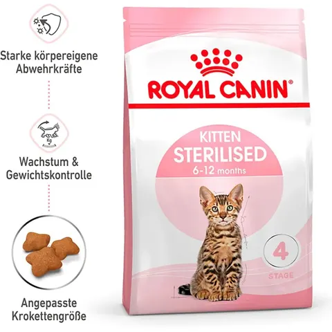 Royal Canin Kitten Sterilised - 2 kg – imagen 1