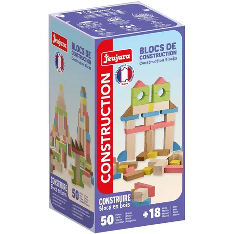 Blocs de Construction 50 pcs - Jeujura – image 1