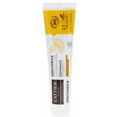 Cattier Remineralizing Lemon Toothpaste 75 ml – image 1