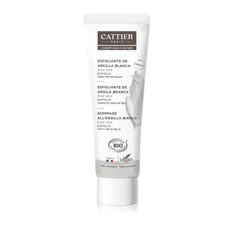 Cattier exfoliante de arcilla blanca 100ml. – imagen 1