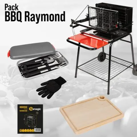 Pack barbecue foyer vertical Raymond - SOMAGIC – image 1