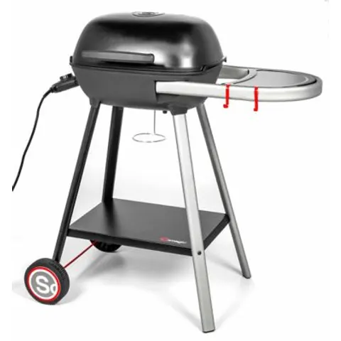 Somagic Barbacoa eléctrica compacta para asar rápidamente – imagen 1