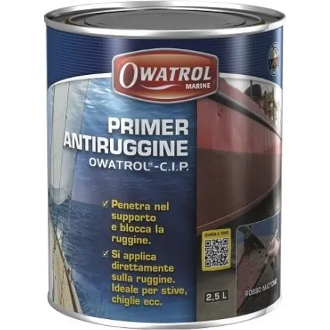 Owatrol Primer Antiruggine C.I.P. 2.5 lt. – immagine 1