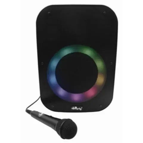 iParty Bluetooth luidspreker met microfoon en meerkleurige lichteffecten – afbeelding 1