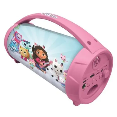 Gabby’s Dollhouse Bluetooth® Lichtluidspreker met Microfoon – afbeelding 1