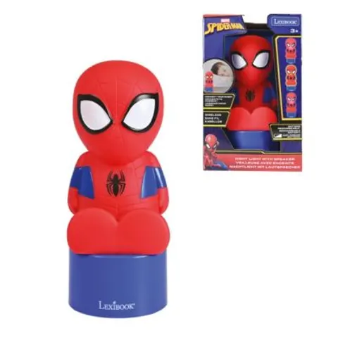 Spiderman nachtlampje Bluetooth luidspreker – afbeelding 1