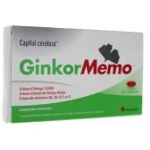 Ginkor Memo 60 Capsules - Boîte 60 capsules – image 1