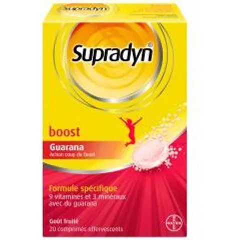 Supradyn Boost 20 Comprimés Eff. - Boîte 20 comprimés effervescents – image 1