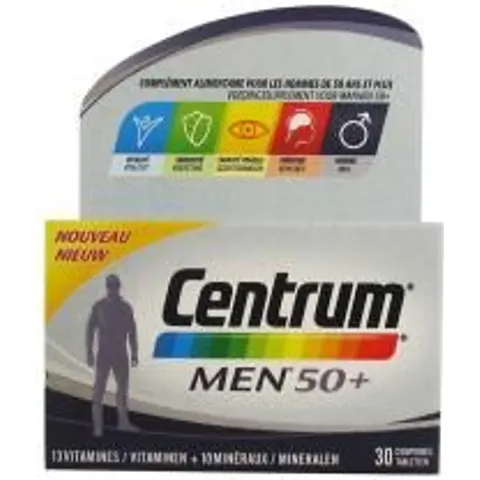 Centrum Men 50+X30 Cp - Boîte 30 Comprimés – image 1