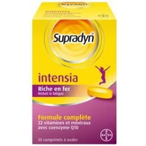 Supradyn Intensia à Avaler 30 Comprimés - Boîte 30 comprimés – image 1