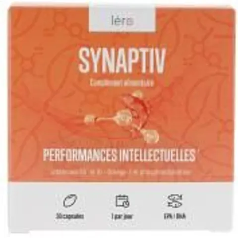 Léro Ynaptiv 30 Caps - Boîte 30 capsules – image 1