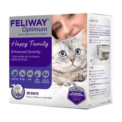 Diffusore Feliway Optimum con Ricarica per Gatti, 48ml – immagine 1