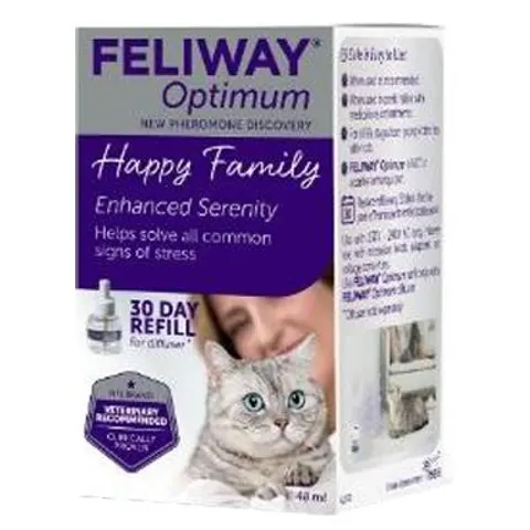 Ceva Feliway Optimum Ricarica Da 48 Ml – immagine 1