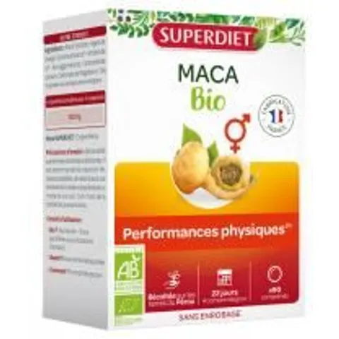 Superdiet Maca Bio 90 Comprimés - Boîte 90 comprimés – image 1