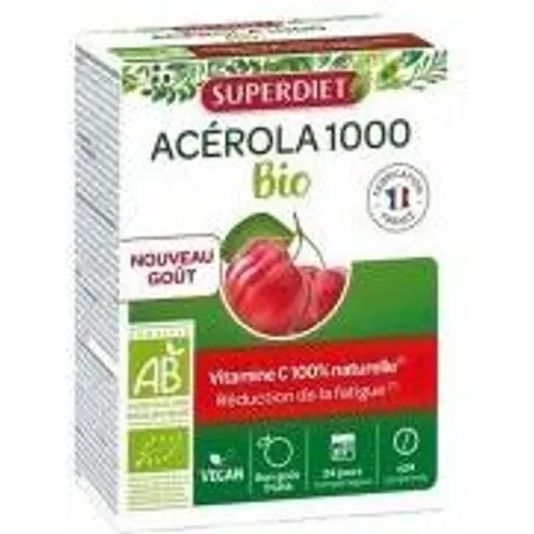 Superdiet Acerola 1000 Bio 24 caps – imagen 1