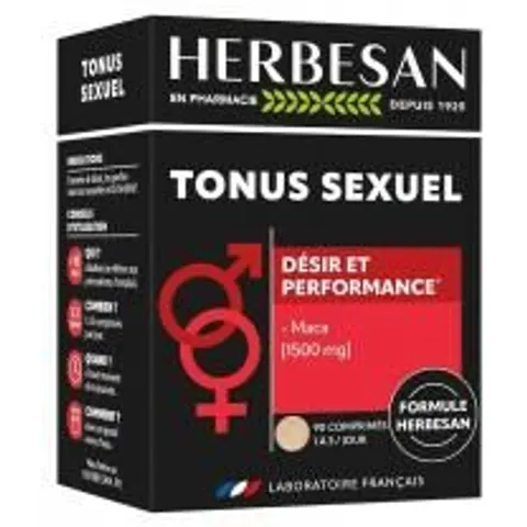 Herbesan MACA+ 1500 mg 90 Comprimés - Boîte 90 comprimés – image 1