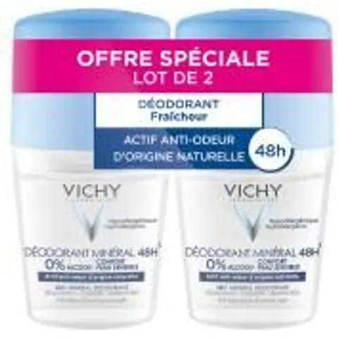 Vichy Déodorant Minéral Roll-On 48H Déodorants – image 1
