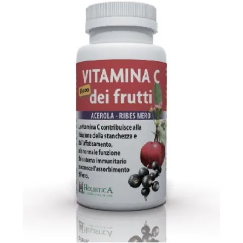 Holistica vitamina c frutas 60comp. – imagen 1
